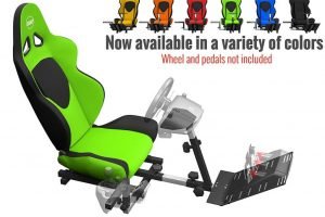 Asiento de carreras verdadero PS 4