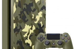 PS4 Slim 1TB edición limitada Call of Duty WWII